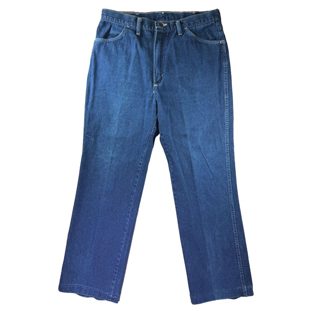 Maverick Jeans Mens 36 (34x30) USA Western Wide Skate‎ Grunge Street Dark Wash